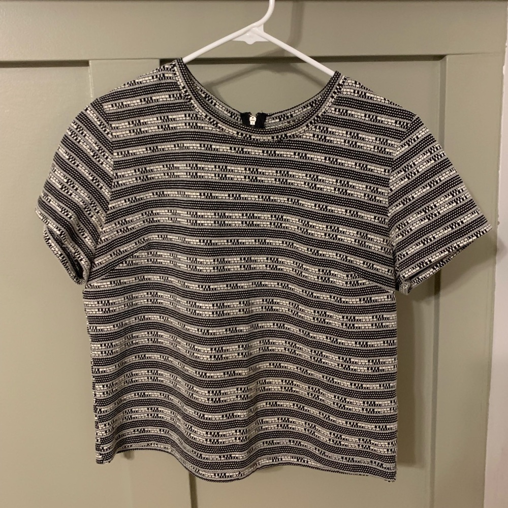 Geometric Print Top